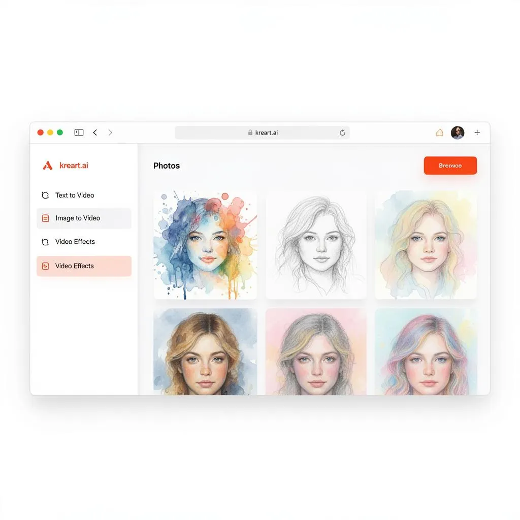 KreArt.io Studio Dashboard
