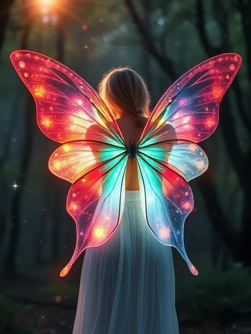 Fairy Wings AI video effect