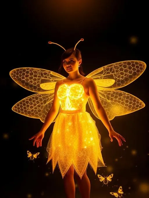 Honey Bee Magic AI video effect